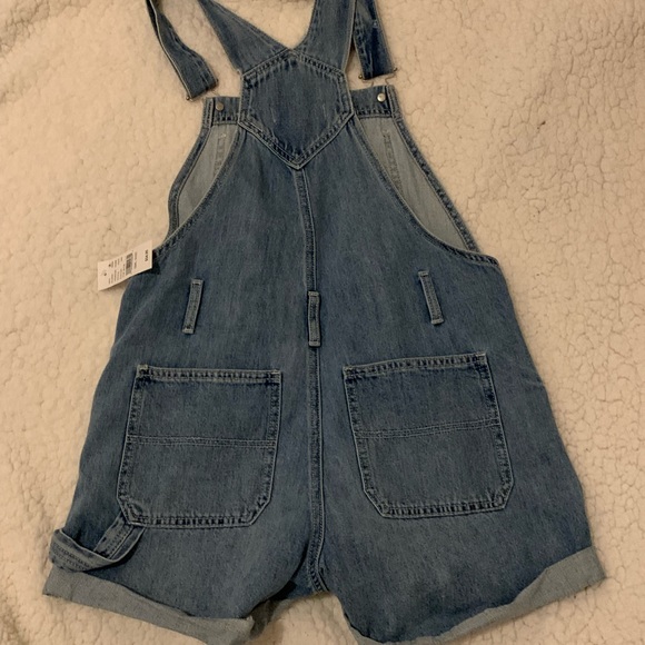 Pacsun Jean Denim overall shorts - Picture 2 of 2